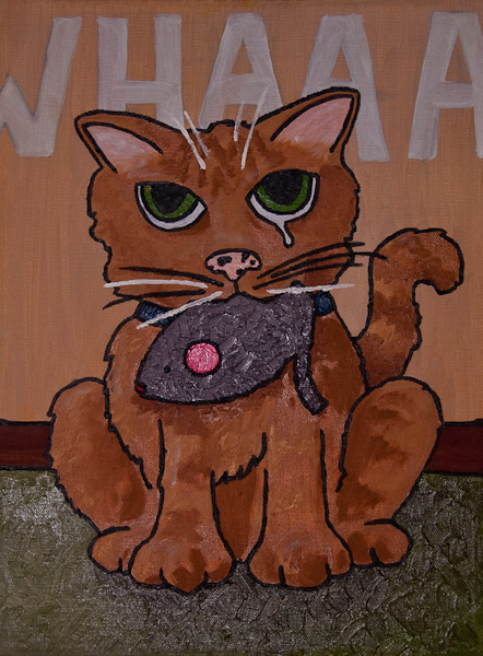 Tangerine with mouse